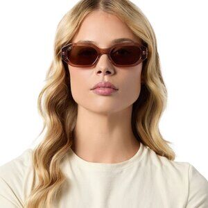 DIFF Eyewear - Allegra Sunglasses, Guava + Guava